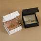 Leather Packaging Bag Set Flip-Top Paper Jewelry Box
