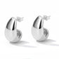 Fashion Korean Metal Elegant Hoop Earring Woman 2022 New Vintage Geometric Statement Earrings Jewelry Brincos Gift