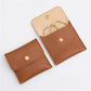 Leather Packaging Bag Set Flip-Top Paper Jewelry Box