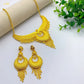 Indian Jewelry Set For Women 24K Gold Color Dubai African Nigeria Bridal Necklace Earrings Wedding Party Jewellery Gifts