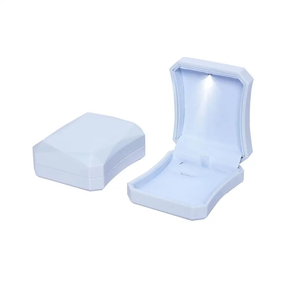 Crown Jewelry Box With Lighted LED
