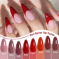 LILYCUTE Ancora Red Autumn Winter Gel Nail Polish Semi Permanent Soak Off UV LED Gel Varnish Manicure Nail Supplies