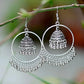 2025 New Retro Tassel Drop Earrings Jhumka Indian Ethnic Dangling Earrings for Women