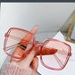 New Oversized Rectangle Sunglasses Women's Fashion Square Sun Glasses Men's Classic Vintage Eyewear UV400 Oculos De Sol