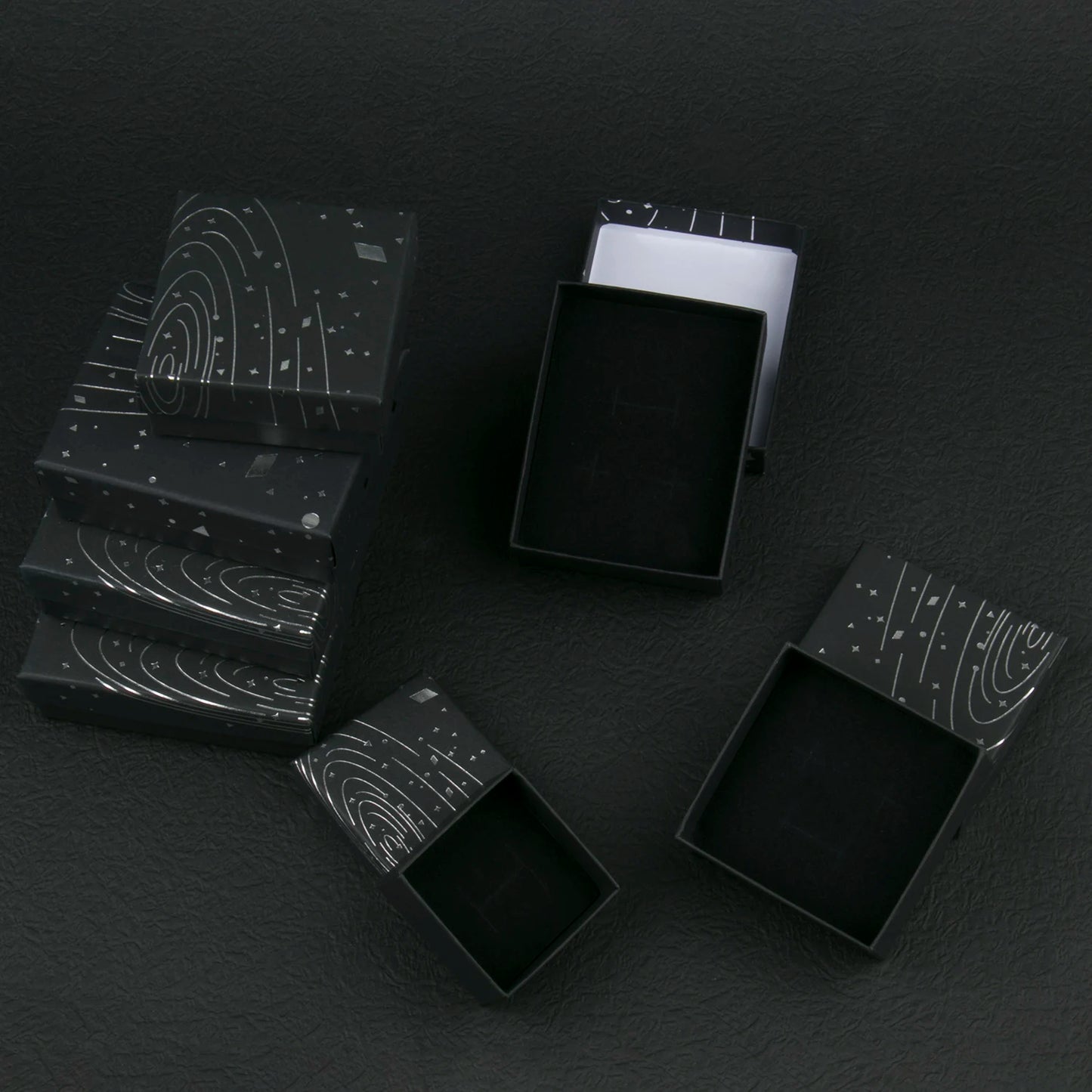 Multi Size Square Ribbon Jewelry Box