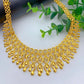 Pakistani Dubai 24K Gold Plated Jewelry Set for Women Nigeria Wedding Necklace Earring Bracelet Ring Bridal Jewellry Accessories