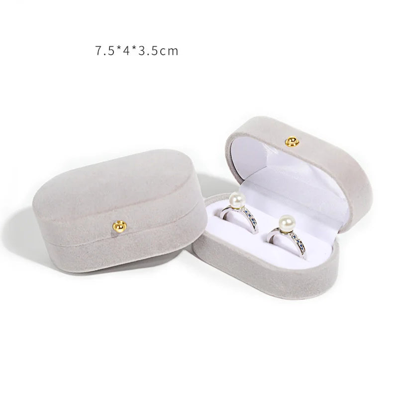 Double Slot Ring Box High End