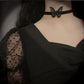 Neo-Gothic Punk Black Sexy Lace Chokers Necklace For Women Fashion Retro Clavicle Chain Halloween Collar Choker Steampunk Gifts