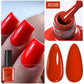 LILYCUTE Ancora Red Autumn Winter Gel Nail Polish Semi Permanent Soak Off UV LED Gel Varnish Manicure Nail Supplies