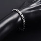 4.2mm Stainless Steel Bracelet Link Chain for Women Men Punk Rock Boy Chunky Metal Jewelry Wristband Anklets Ankle Hand Chain