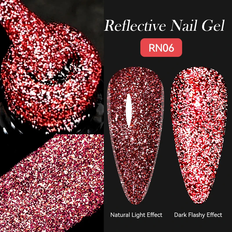 LILYCUTE Ancora Red Autumn Winter Gel Nail Polish Semi Permanent Soak Off UV LED Gel Varnish Manicure Nail Supplies