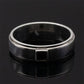 Custom Luxury Expensive High Quality Jewelry 925 Sterling Clear Black Blue Cubic Zircon Stone Silver Rings Men