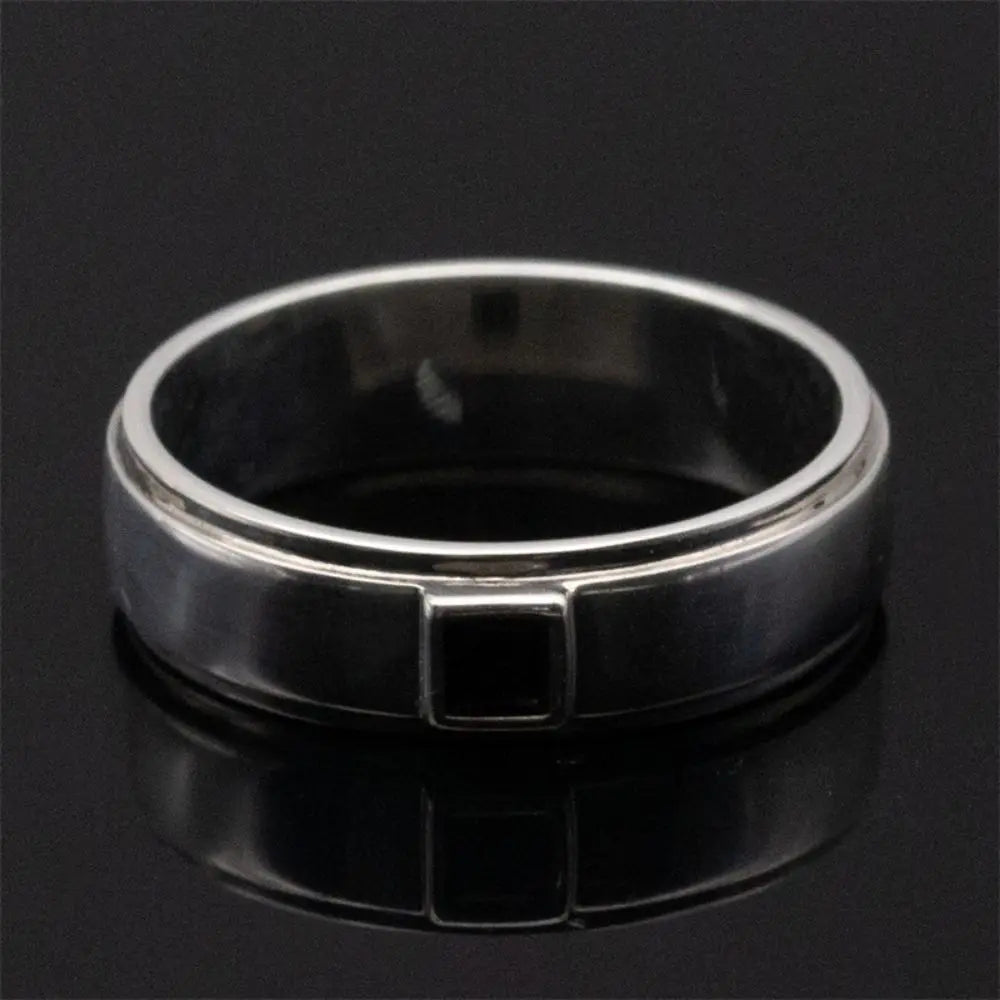 Custom Luxury Expensive High Quality Jewelry 925 Sterling Clear Black Blue Cubic Zircon Stone Silver Rings Men