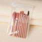 8PCS Portable Makeup Brush Set Soft Makeup Concealer Brush Blush Loose Powder Eye Shadow Foundation Brush Beauty Tools