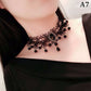 New Sexy Gothic Chokers Crystal Black Lace Neck Choker Necklace Vintage Victorian Women Chocker Steampunk Jewelry