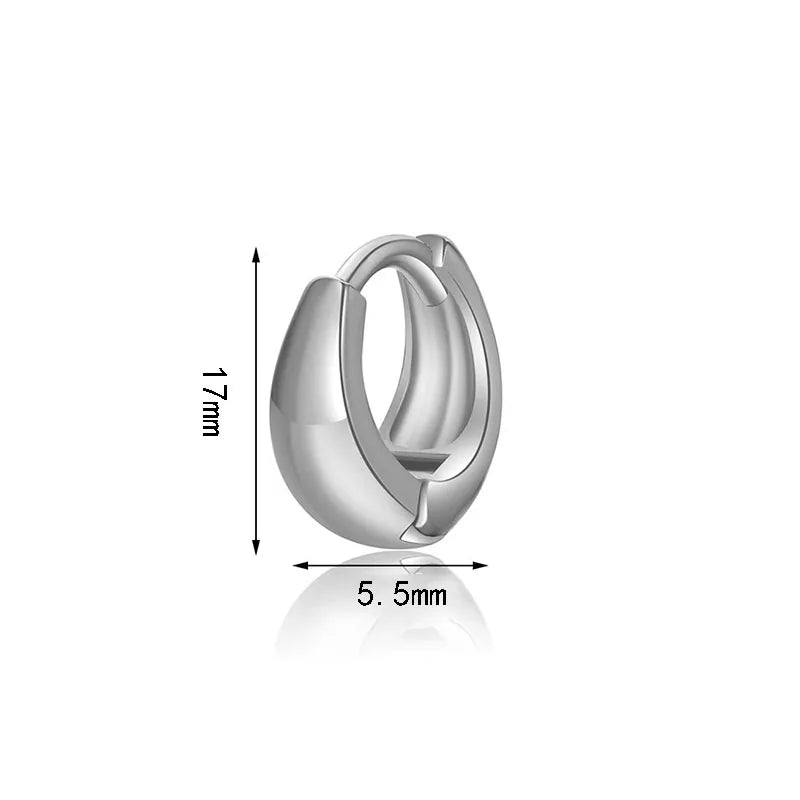 Three earrings, elegant, sexy and cute, made of copper for a lady, paired with a simple, everyday, party, wedding, gold and silv