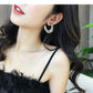 Fashion Korean Metal Elegant Hoop Earring Woman 2022 New Vintage Geometric Statement Earrings Jewelry Brincos Gift