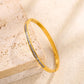 Sexy and fashionable heart-shaped stainless steel bracelets suitable for women's parties and banquets fashion jewelry