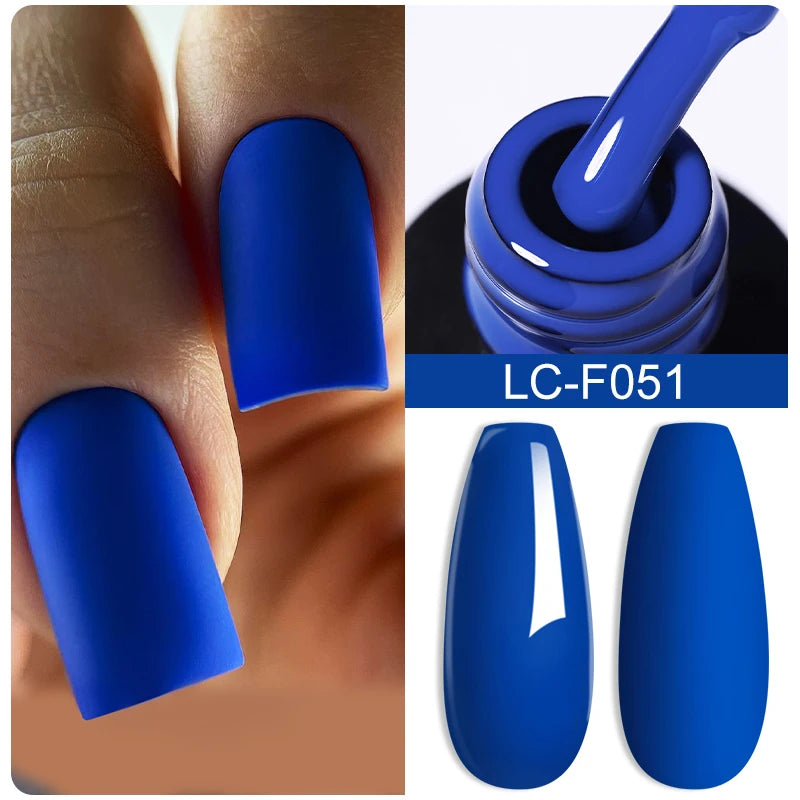 LILYCUTE 7ml Translucent Jelly Gel Nail Polish Autumn Colorful Rose Red Purple Semi Soak off UV LED Nail Art UV LED Gel Varnish