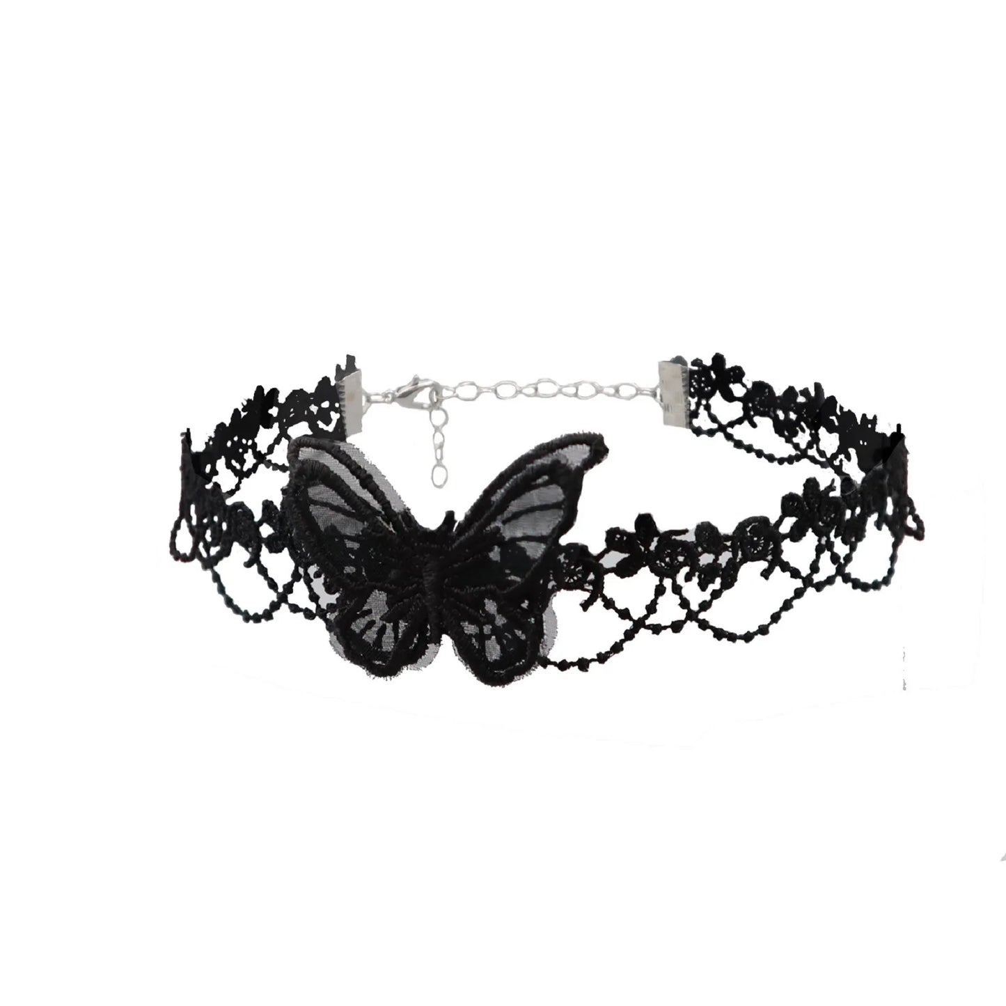 Neo-Gothic Punk Black Sexy Lace Chokers Necklace For Women Fashion Retro Clavicle Chain Halloween Collar Choker Steampunk Gifts