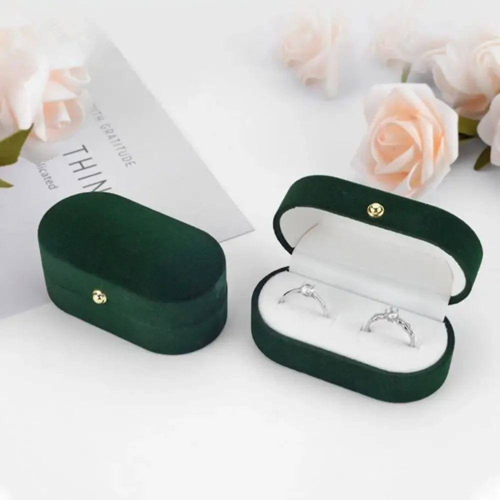 Double Slot Ring Box High End