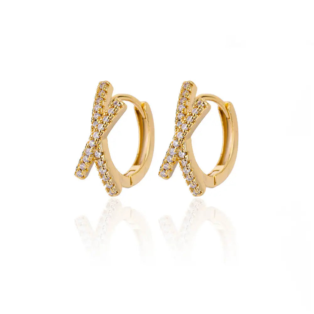 Stainless Steel Evil Eye Earrings for Women 2024 Trend Gold Color Round Circle Hoop Earrings Luxury Wedding Jewelry aretes