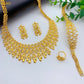 Pakistani Dubai 24K Gold Plated Jewelry Set for Women Nigeria Wedding Necklace Earring Bracelet Ring Bridal Jewellry Accessories