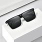 New Sunglasses Men's Driving Anti-UV Sunglasses Concave Shape Ladies Long Frame Sunglasses UV400 Gafas De Sol