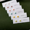 Zenat Handmade Multicolor Ceramic Flower Earrings