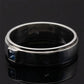 Custom Luxury Expensive High Quality Jewelry 925 Sterling Clear Black Blue Cubic Zircon Stone Silver Rings Men