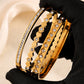 Sexy and fashionable heart-shaped stainless steel bracelets suitable for women's parties and banquets fashion jewelry