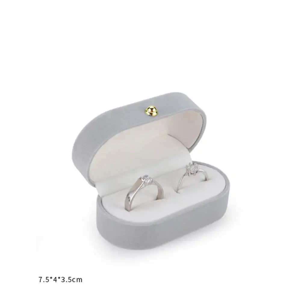Double Slot Ring Box High End