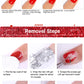 LILYCUTE 7ML Bright Red Sparkling Gel Nail Polish Silver Reflective Gel Colorful Shinning Glitter Manicure Nail Art Gel Varnish
