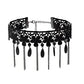 Neo-Gothic Punk Black Sexy Lace Chokers Necklace For Women Fashion Retro Clavicle Chain Halloween Collar Choker Steampunk Gifts
