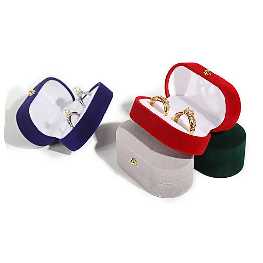 Double Slot Ring Box High End