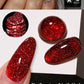 LILYCUTE 7ML Bright Red Sparkling Gel Nail Polish Silver Reflective Gel Colorful Shinning Glitter Manicure Nail Art Gel Varnish