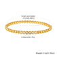 Vnox Romantic Zircon Cuff Bracelet For Women Geometric Fashion Lady Jewelry Stainless Steel Bangles Party Gold Color Never Fade