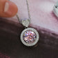 2025 Gorgeous White/Green/Purple/Pink Cubic Zirconia Women Necklace Simple and Elegant Design Female Wedding Trendy Jewelry