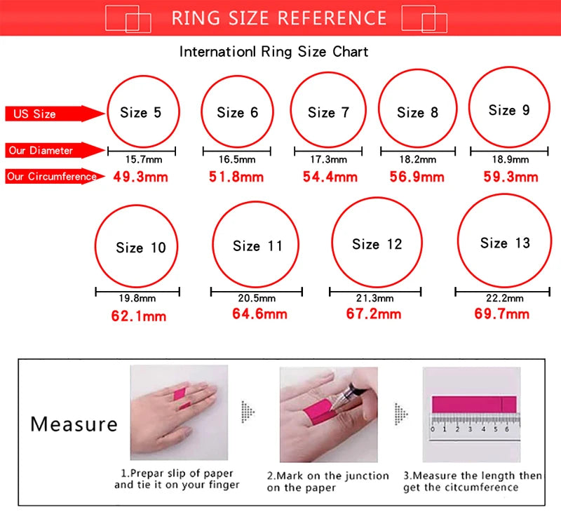 Colorful Cubic Zircon Open Ring For Women Stainless Steel Gold Color Square Rings Bohemian Romantic couple Jewelry Gifts