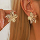 Women's Fashion Earrings Flower Alloy Retro Style Women's Party Accessories Gifts