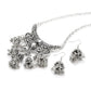 Luxury Retro Indian Jewelry Set Earring/Necklace Bijoux Wedding Jewelry Hangers Ethnic Carved Jhumka Earrings