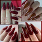LILYCUTE Ancora Red Autumn Winter Gel Nail Polish Semi Permanent Soak Off UV LED Gel Varnish Manicure Nail Supplies