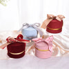 Candy Box With Bow Ribbon Round Gift Packaging Boxes