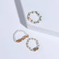 Trendy Cute Bohemia Pearl Flower Acrylic Beaded Rings Party Jewelry Finger Ring Set Women Ring