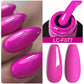 LILYCUTE 7ml Translucent Jelly Gel Nail Polish Autumn Colorful Rose Red Purple Semi Soak off UV LED Nail Art UV LED Gel Varnish