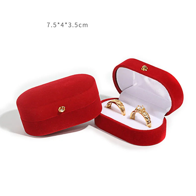 Double Slot Ring Box High End