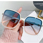 New Oversized Rectangle Sunglasses Women's Fashion Square Sun Glasses Men's Classic Vintage Eyewear UV400 Oculos De Sol