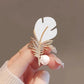 Sweet Flower Shape Lapel Pin Inlaid Shiny Rhinestones Brooches All-match Versatile Corsage Accessories