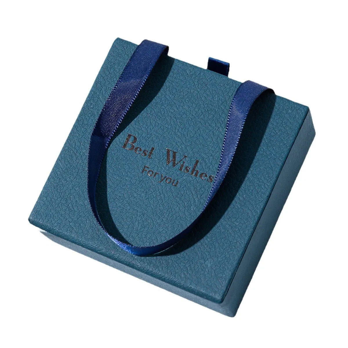 Portable Necklace Gift Box Velvet-Lined