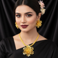 Zenat Dubai 24K Gold Plated Wedding Jewelry Set